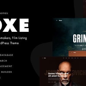 Noxe - Movie Studios & Filmmakers WordPress Theme