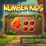 Number Kids Game - Educational Game - HTML5 | Android | Construct 3 Game
