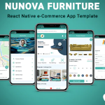 NunovaFurniture - React Native eCommerce App Template