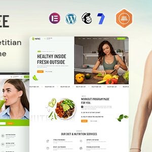 Nutree - Diet & Nutrition Health Center WordPress Theme