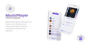 Offline music player app android codermarket.png