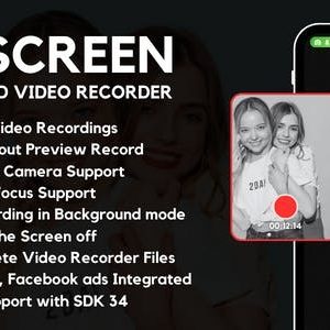 OffScreen Background Video Recorder with AdMob Ads Android