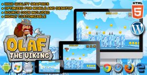Olaf the viking html5 running game gplpixel.jpg