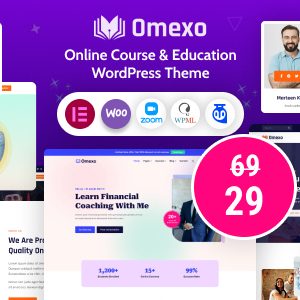 Omexo - Professional Education & Online Course WordPress Theme
