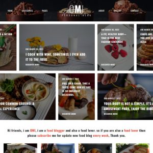 Omi - Food Blog WordPress Theme