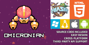 Omicronian html5 game phaser gplpixel.png