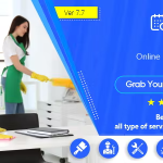 Online bookings management system for maid services and cleaning companies - Cleanto