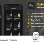 Online Liquor Buying Android App + iOS App Template - IONIC 5 - OLD BARREL