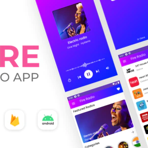 Online Radio App with Firebase Backend , Admob and Facebook Ads