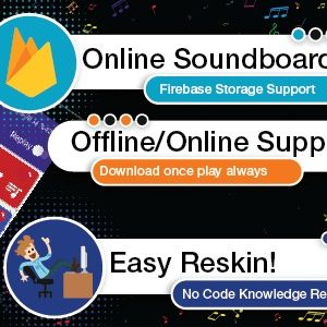 Online Ringtones and Soundboard Android Template