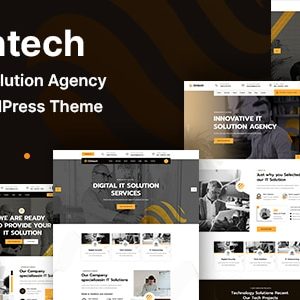 Ontech - IT Solutions Agency WordPress Theme