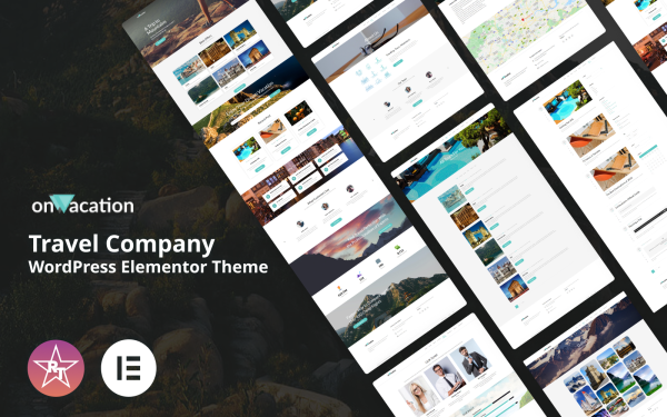 OnVacation - Travel Company WordPress Elementor Theme - Image 1