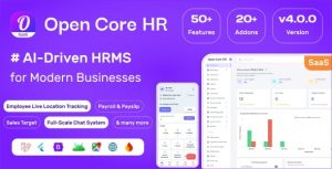 Open core hr saas ai driven hrms laravel flutter codermarket.jpg