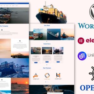 Operand - Operating and Chartering Landing Page WordPress Theme