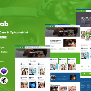 Optilab - Eye Care & Optometrist WordPress Theme