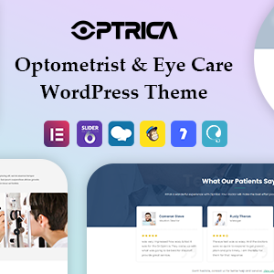 Optrica - Optometrist & Eye Care WordPress Theme