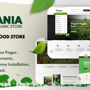 Organia - Organic Food Store WordPress Theme