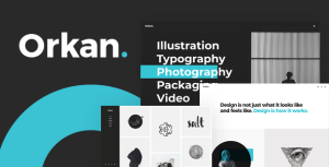 Orkan artist and design agency portfolio theme v15 gplpixel.png
