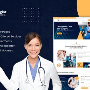Orthologist - Orthopedic & Chiropractor Clinic WordPress Theme