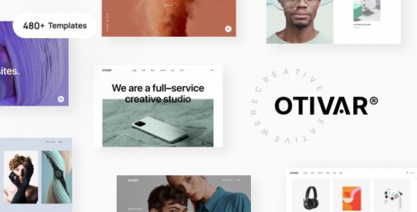 Otivar – Portfolio Theme for Creatives - Image 1