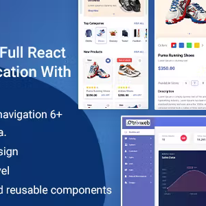 Otrixweb - React Native Ecommerce Application With Laravel Admin Panel