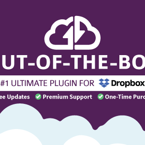 Out-of-the-Box | Dropbox plugin for WordPress