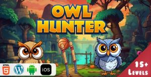 Owl hunter html5 game gplpixel.jpg