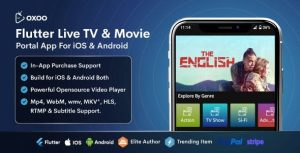 Oxoo flutter live tv movie portal app for ios and android codermarket.jpeg