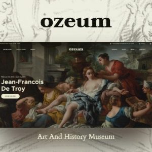 Ozeum | Modern Art Gallery and Creative Online Museum WordPress Theme +RTL