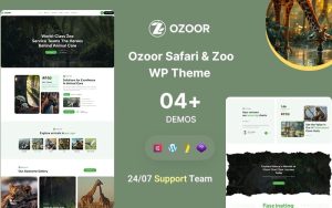 Ozoor zoo safari environment animal wordpress theme.jpg