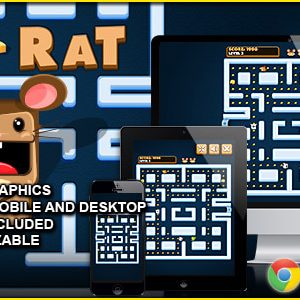 Pac-Rat - HTML5 Arcade Game