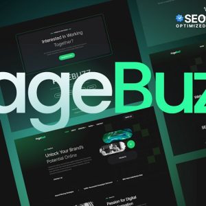 PageBuzz - Digital Agency Elementor Template Kit
