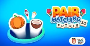 Pair matching puzzle 2d phaser 3 html5 gplpixel.jpg