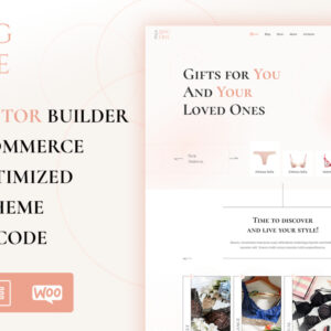 Paja - Lingerie and Pyjamas Shop WordPress Theme