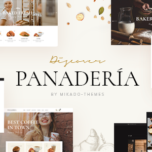 Panadería - Bakery and Pastry Shop Theme