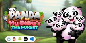 Panda rescue my baby the forest construct 3 html5 gplpixel.jpg