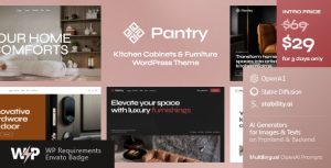 Pantry kitchen cabinets furniture wordpress theme v111 gplpixel.jpg