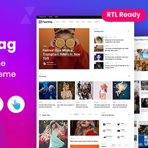 PaperMag - News Magazine WordPress Theme