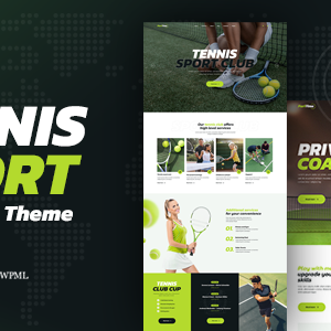 Paritime - Tennis Club WordPress Theme