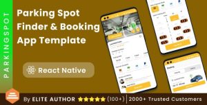 Parking spot finder booking android app template ios app template react.jpg
