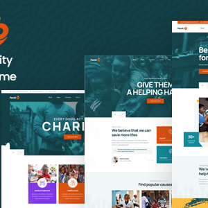 Paroti - Nonprofit Charity WordPress Theme