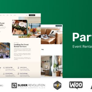 Partytent - Event Rental WordPress Theme