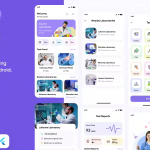 Pathology : Book Lab Testing Online flutter 3.X app (Android, iOS) UI template