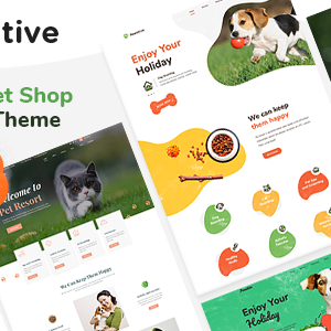 Pawsitive - Pet Care & Shop WordPress Theme