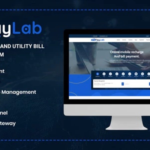 PayLab - Mobile Recharge And Utility Bill Payment Platform