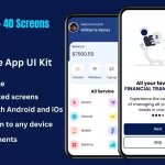 PayPro - Banking | Money Transfer App UI Kit Template | Digital Wallet | React Native App