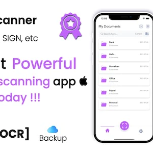 PDF Scanner - A Premium iOS document Scanner