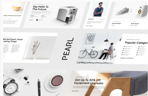Pearl – Modern & Simple WooCommerce Store Template Kit - Image 1