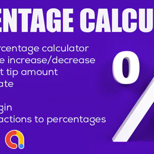 Percentage Calculator - Quick Percentage Calculator - Android Full App Code - Admob Ads
