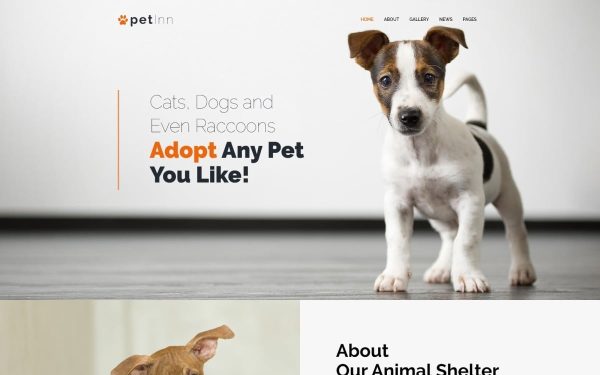 PetInn - Animal Shelter Responsive WordPress Theme - Image 1